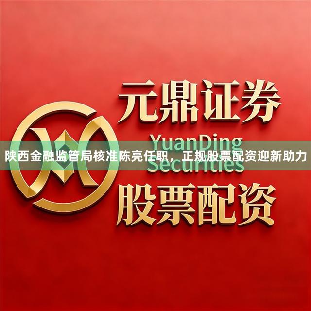 陕西金融监管局核准陈亮任职，正规股票配资迎新助力
