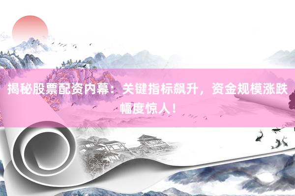 揭秘股票配资内幕：关键指标飙升，资金规模涨跌幅度惊人！