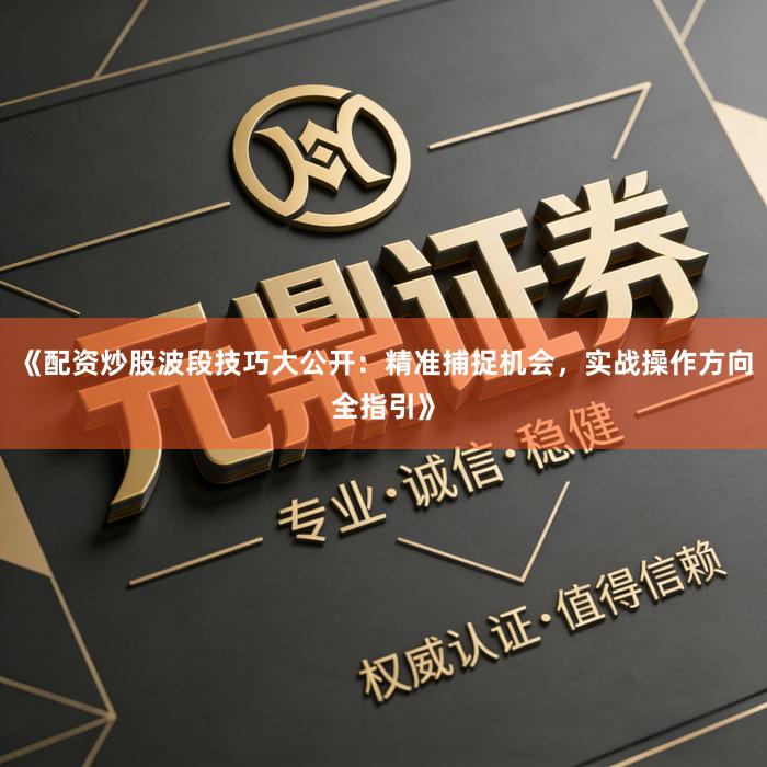 《配资炒股波段技巧大公开：精准捕捉机会，实战操作方向全指引》