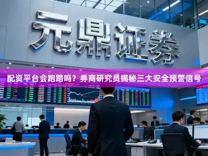 配资平台会跑路吗？券商研究员揭秘三大安全预警信号