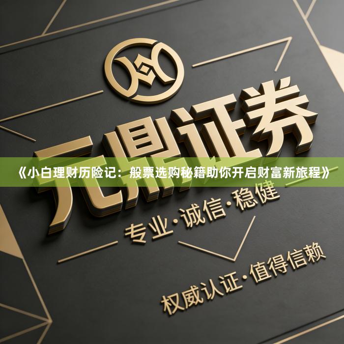 《小白理财历险记：般票选购秘籍助你开启财富新旅程》