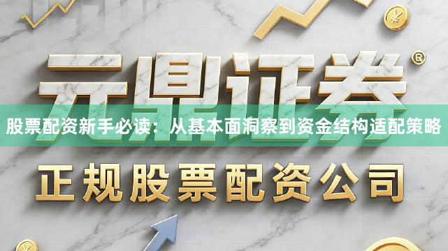 股票配资新手必读：从基本面洞察到资金结构适配策略