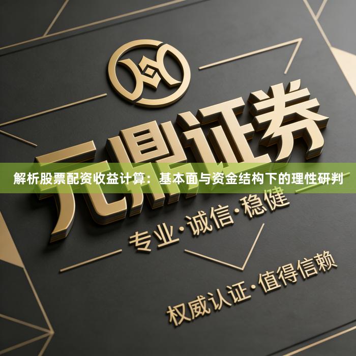 解析股票配资收益计算：基本面与资金结构下的理性研判
