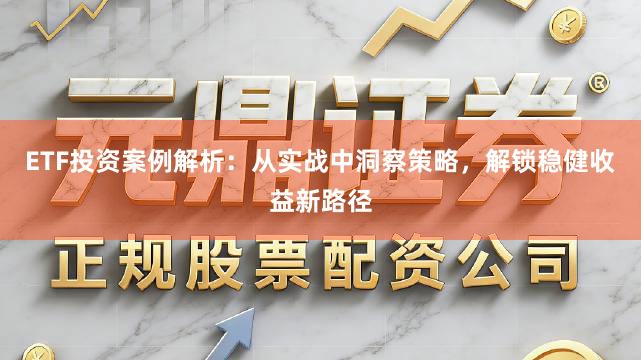 ETF投资案例解析：从实战中洞察策略，解锁稳健收益新路径