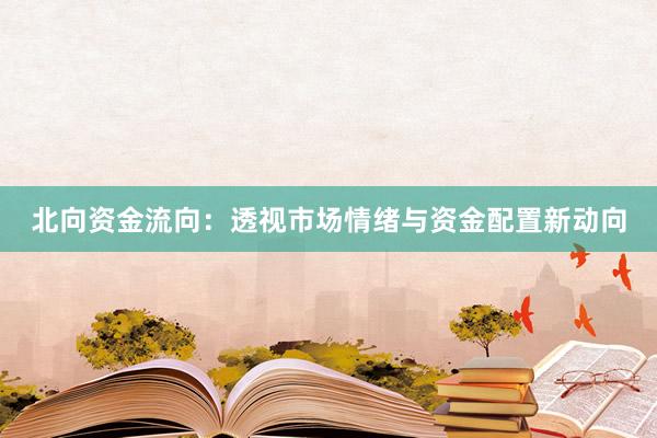 北向资金流向：透视市场情绪与资金配置新动向