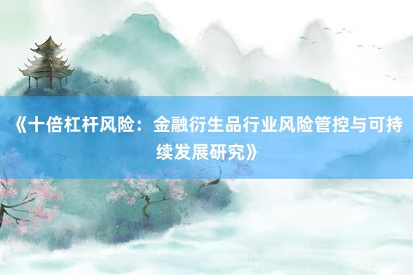 《十倍杠杆风险：金融衍生品行业风险管控与可持续发展研究》