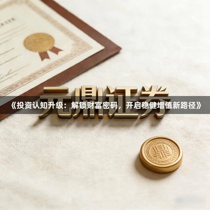 《投资认知升级：解锁财富密码，开启稳健增值新路径》